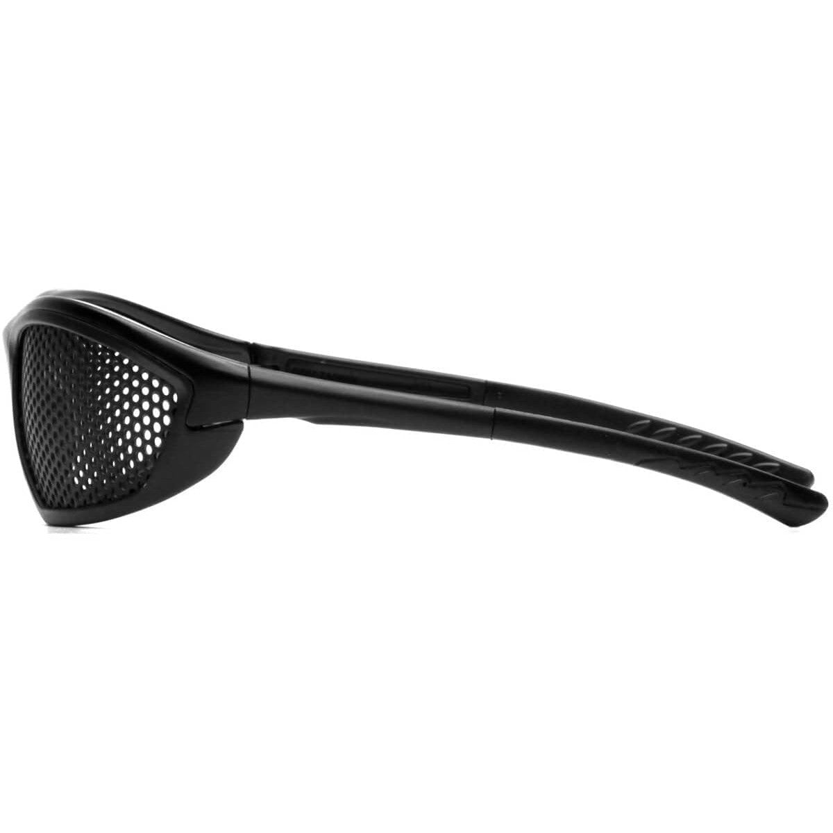 Pyramex Trifecta Safety Glasses with Punched-Steel Lens SB76WMD - Side View