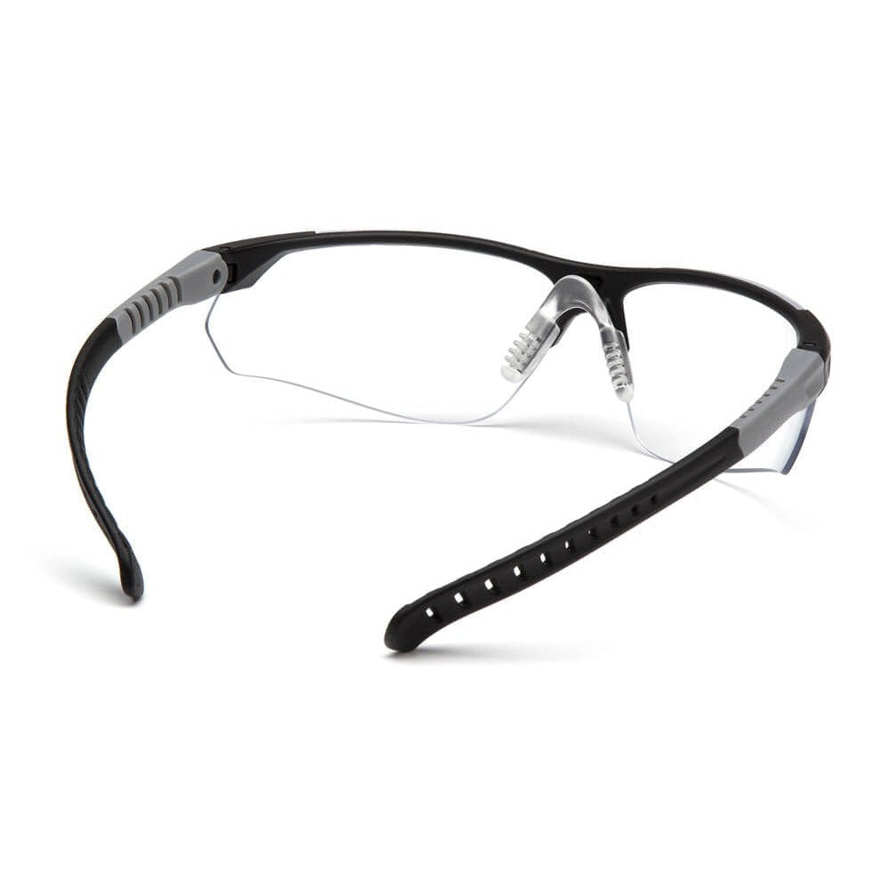 Pyramex Sitecore SBG10110DTM Safety Glasses with Black Frame and Clear Lens - Back