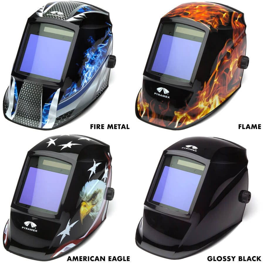 Pyramex Leadhead WHAM30 Series Auto-Darkening Welding Helmet