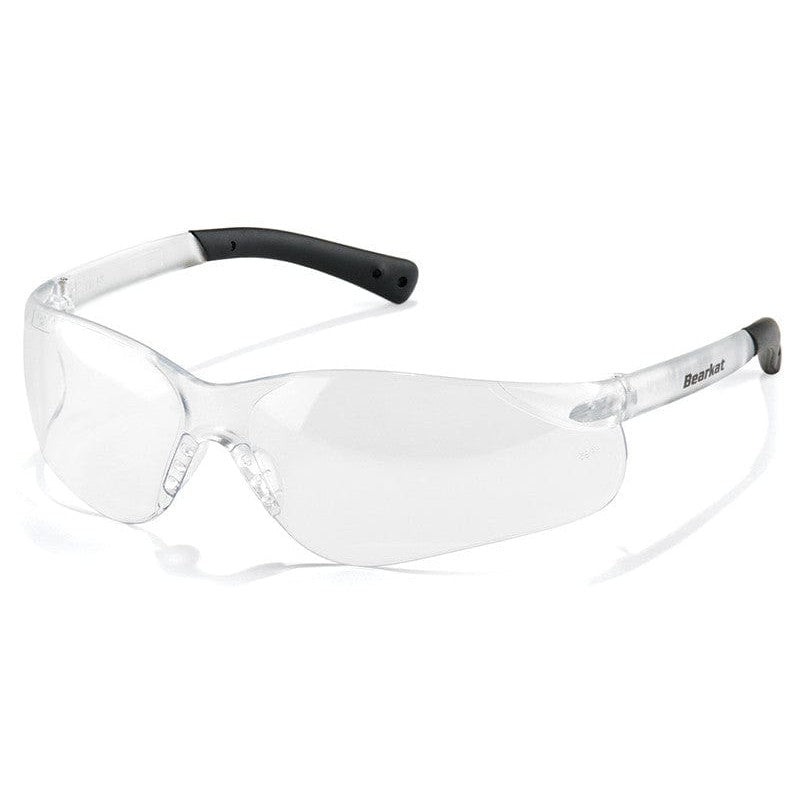 Crews Bearkat 3 Safety Glasses with Clear Anti-Fog Lenses and Soft Gel Nose Pad